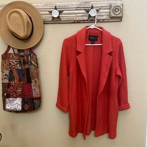 Rachel Zoe Orange wool and Viscose XS coat